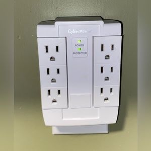 CyberPower 6-Outlet Swivel Surge Protector
